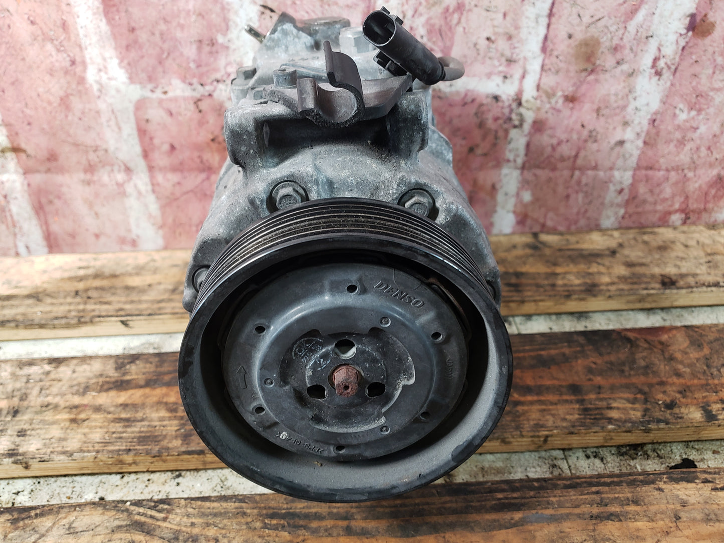 07-13 BMW E82 E88 E90 E92 135 335 N55 N54 AC Compressor Clutch A/C Pump Pulley