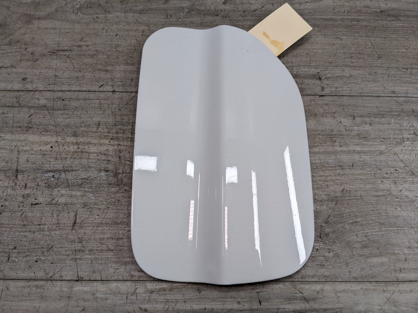 14-19 OEM BMW F83 Convertible Rear Fuel Gas Tank Flap Lid Cover Cap White