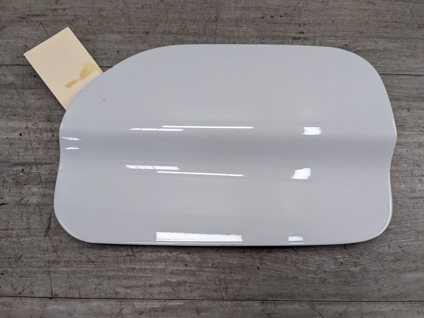 14-19 OEM BMW F83 Convertible Rear Fuel Gas Tank Flap Lid Cover Cap White