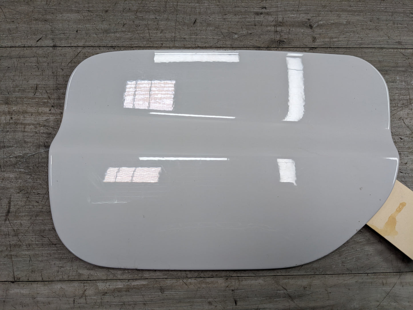 14-19 OEM BMW F83 Convertible Rear Fuel Gas Tank Flap Lid Cover Cap White