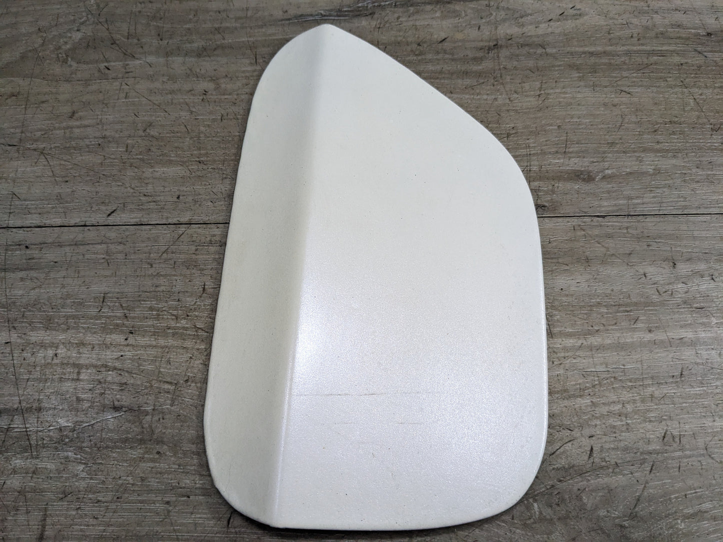 07-13 OEM BMW E93 M3 335 Rear Fuel Gas Tank Flap Lid Cover Cap White