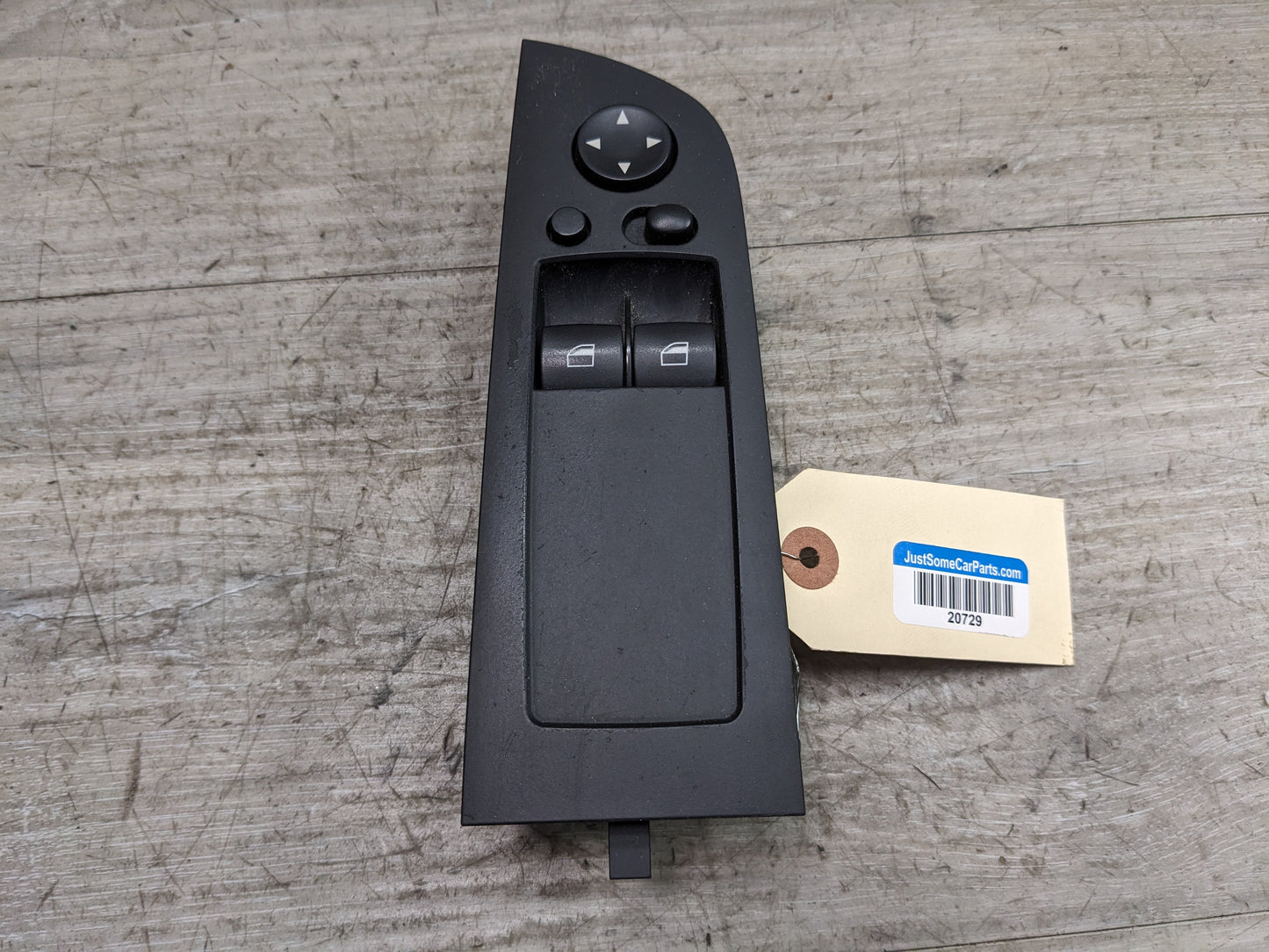 07-13 OEM BMW E92 328 335 M3 Coupe Front Driver Left Main Window Switch Black*