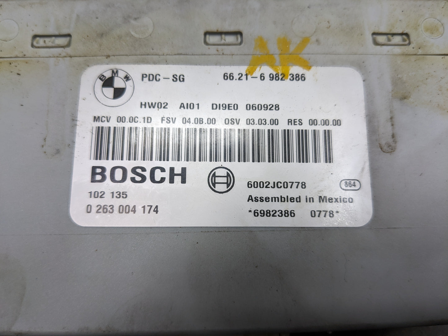 06-13 OEM BMW E93 E90 E92 135 328 335 Parking Distance Control Module Unit PDC