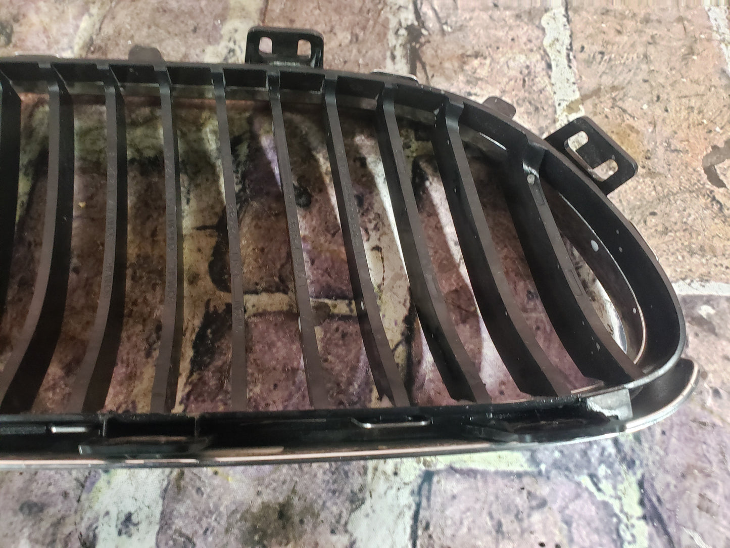 BMW 11-13 E93 Grille Kidney Frame Left N/S Chrome LCI