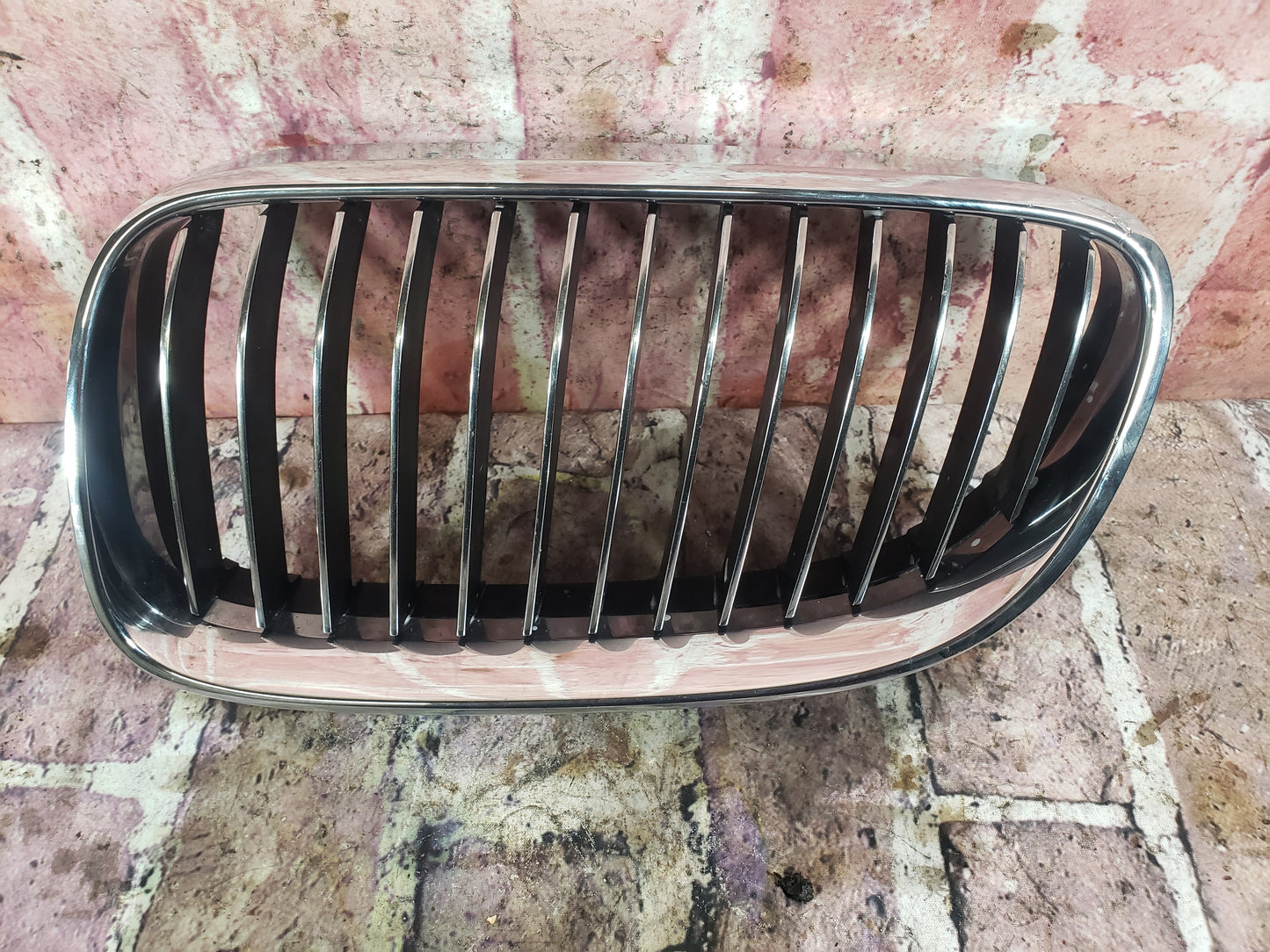 BMW 11-13 E93 Grille Kidney Frame Left N/S Chrome LCI