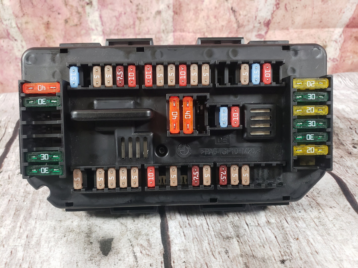 BMW 14-17 F32 435i Power Distribution Fuse Relay Box Module Pre LCI