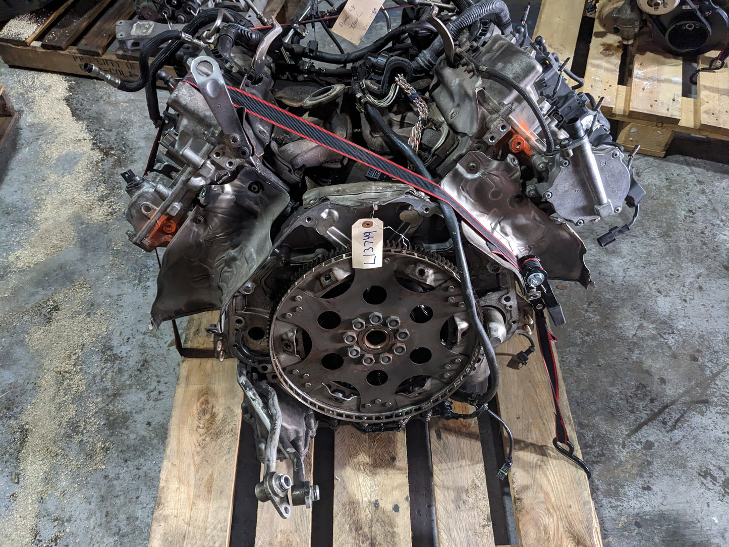 12-13 BMW 650 550 N63 Engine Motor Long Block 153k Miles RWD NOTE*